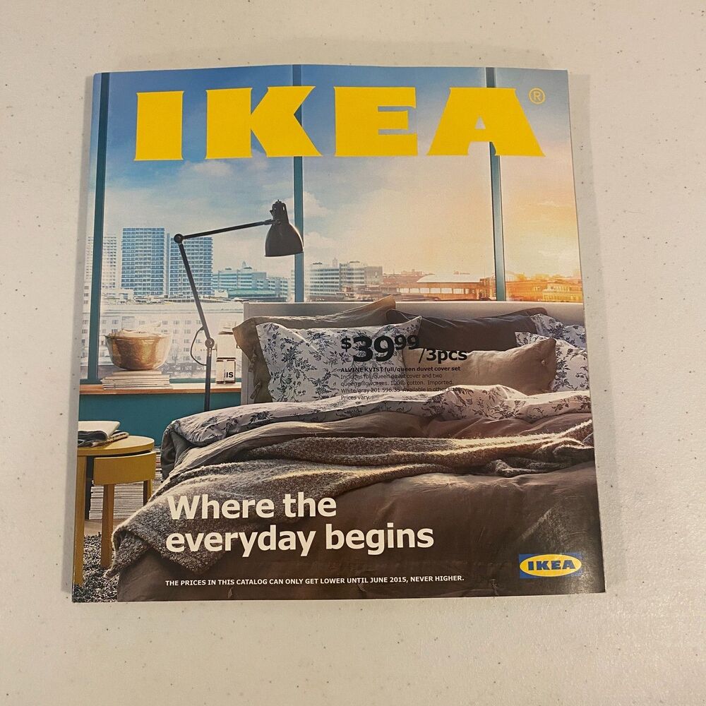 IKEA 2015 Home Furnishing Catalog Where the Everyday Begins – Magazine